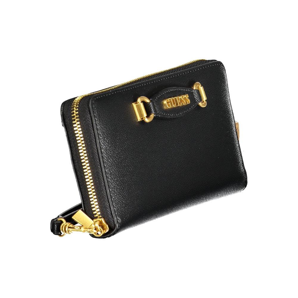 Guess Black Polyethylene Wallet - Luksusmuotia Guess Jeans - Tutustu YVES JAVANNI® 