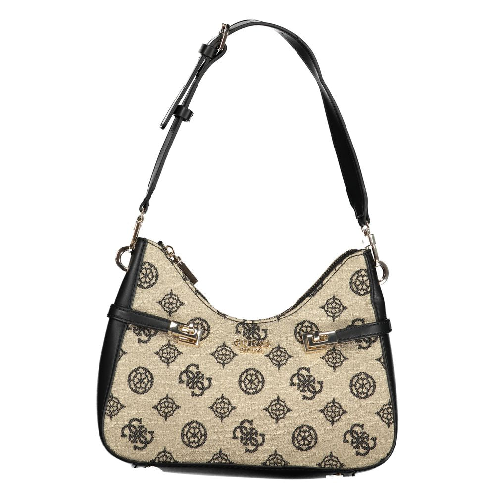 Guess Black Cotton Handbag - Luksusmuotia Guess Jeans - Tutustu YVES JAVANNI® 