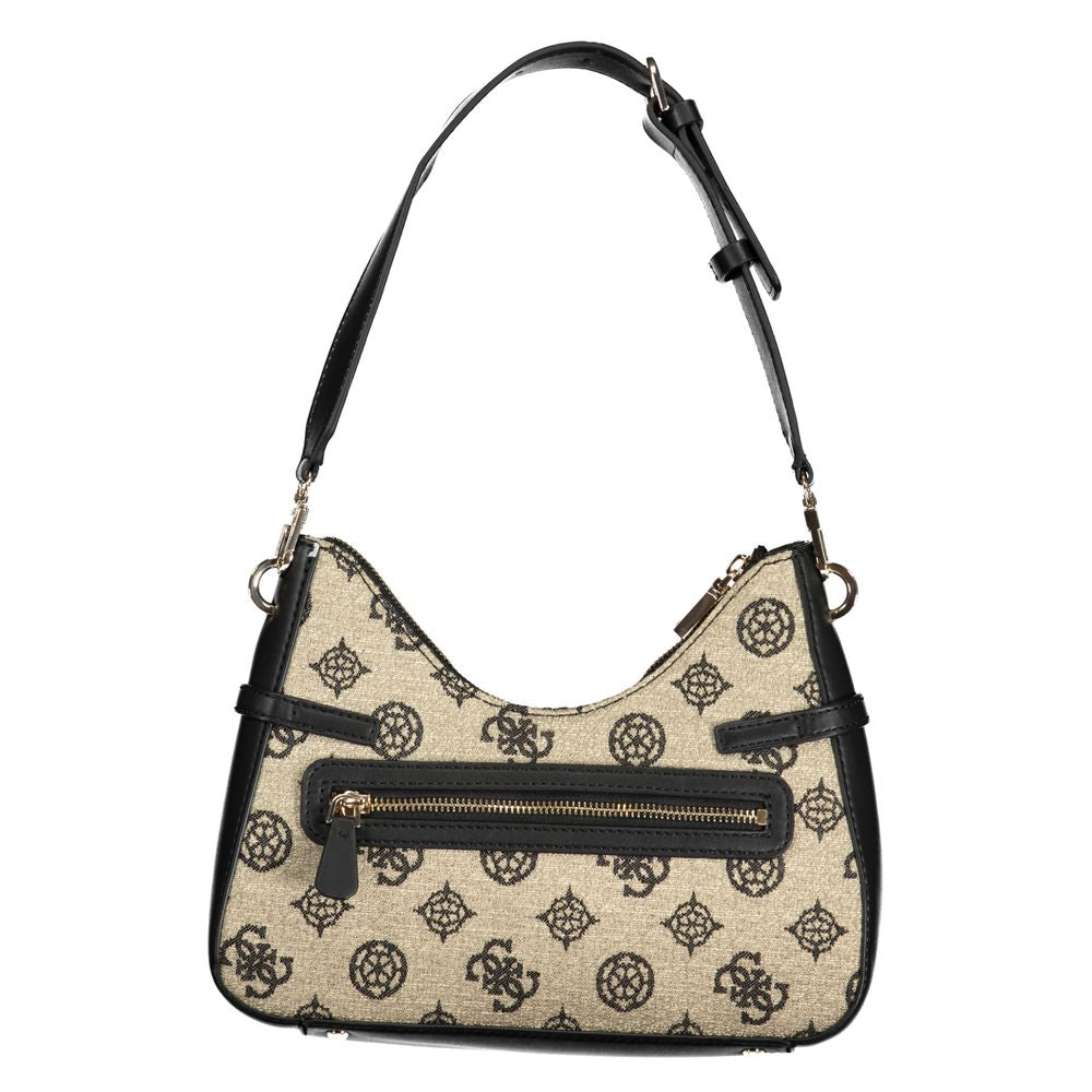 Guess Black Cotton Handbag - Luksusmuotia Guess Jeans - Tutustu YVES JAVANNI® 