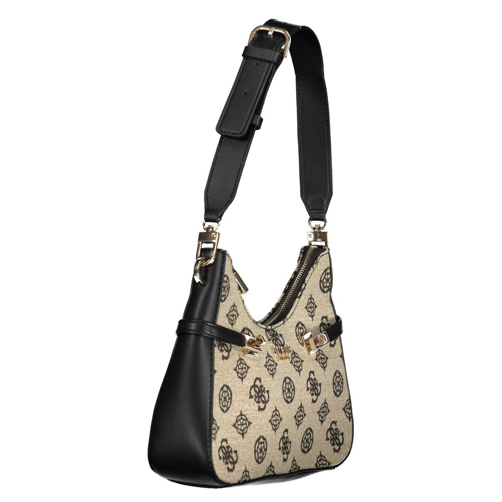 Guess Black Cotton Handbag - Luksusmuotia Guess Jeans - Tutustu YVES JAVANNI® 