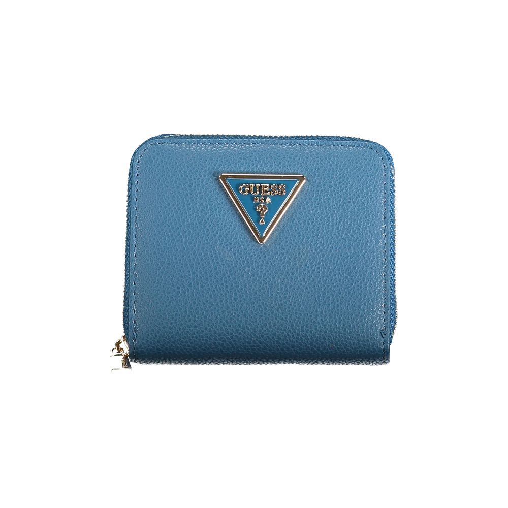 Guess Blue Polyethylene Wallet - Luksusmuotia Guess Jeans - Tutustu YVES JAVANNI® 