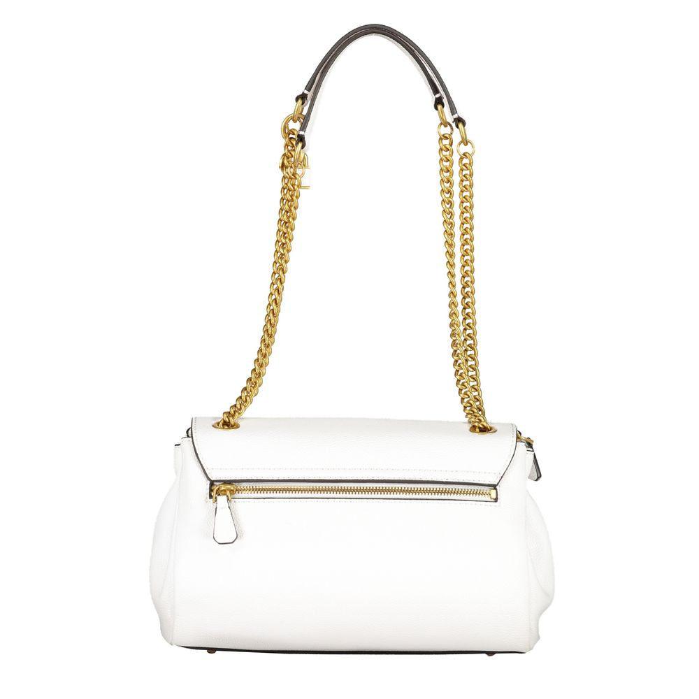 Guess White Polyethylene Handbag - Luksusmuotia Guess Jeans - Tutustu YVES JAVANNI® 