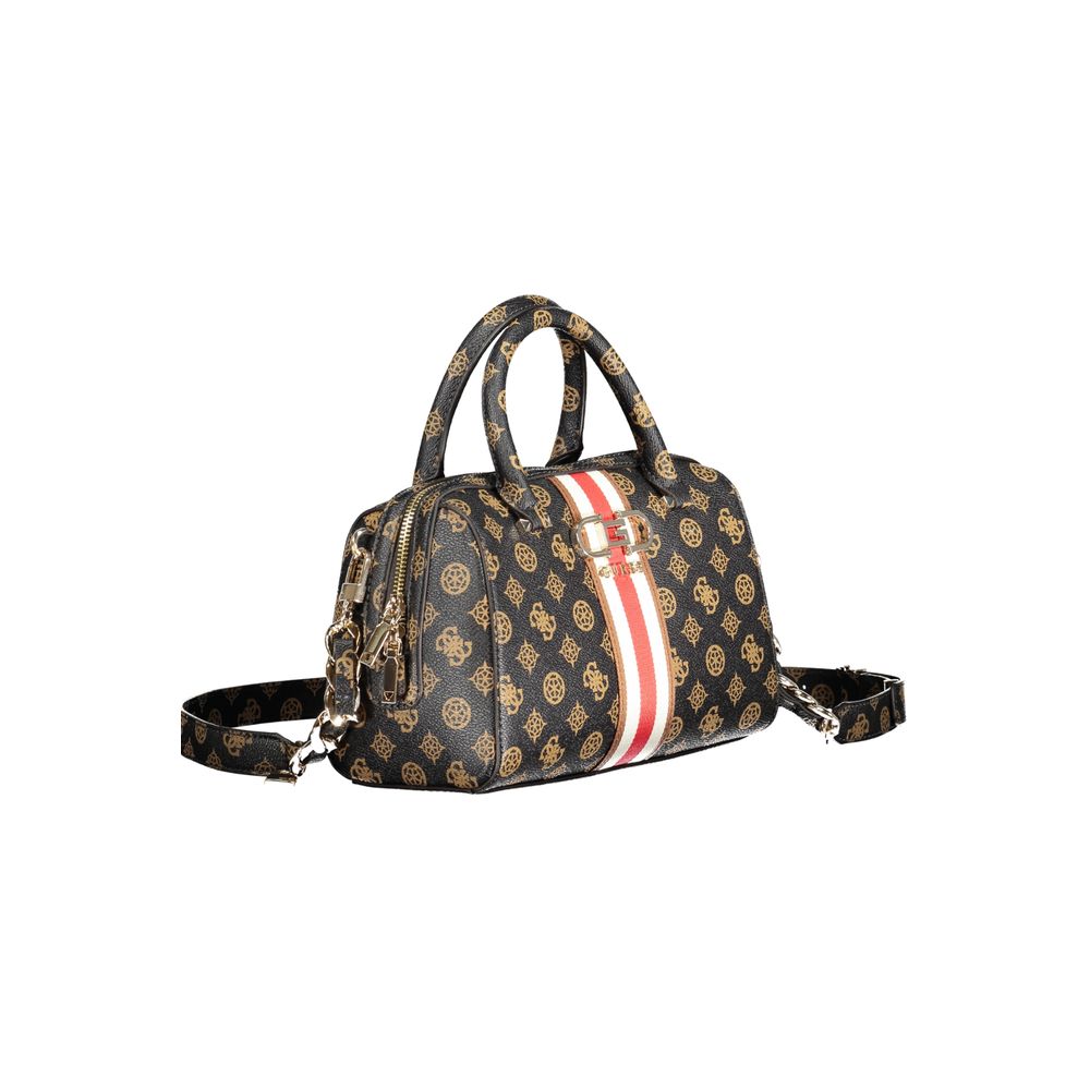 Guess Brown Polyethylene Handbag - Luksusmuotia Guess Jeans - Tutustu YVES JAVANNI® 