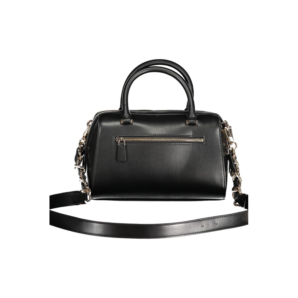 Guess Black Polyethylene Handbag - Luksusmuotia Guess Jeans - Tutustu YVES JAVANNI® 