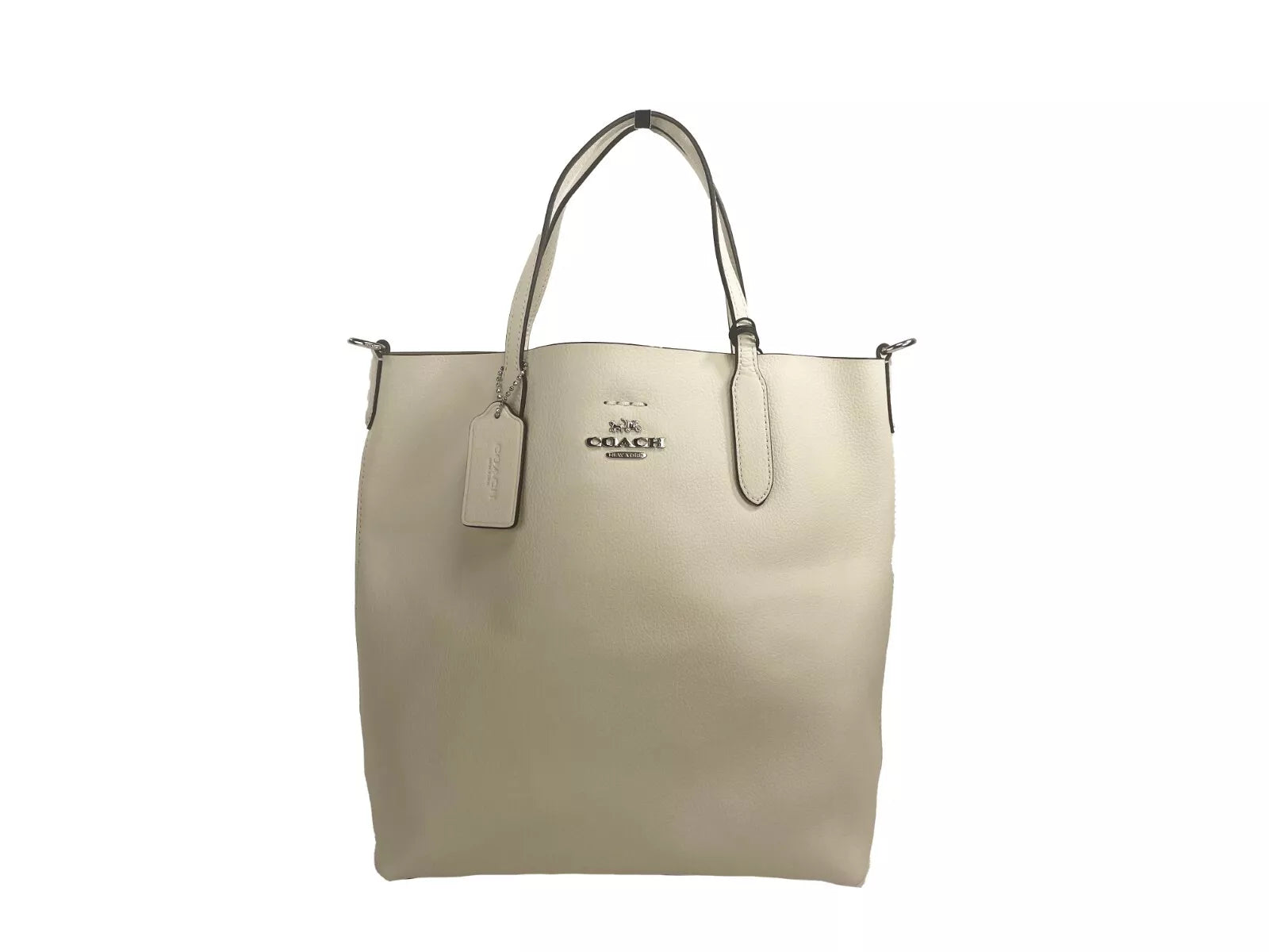 COACH Leather Chalk Small Thea Tote Shoulder Purse Bag - Luxury from COACH - Shop at YVES JAVANNI