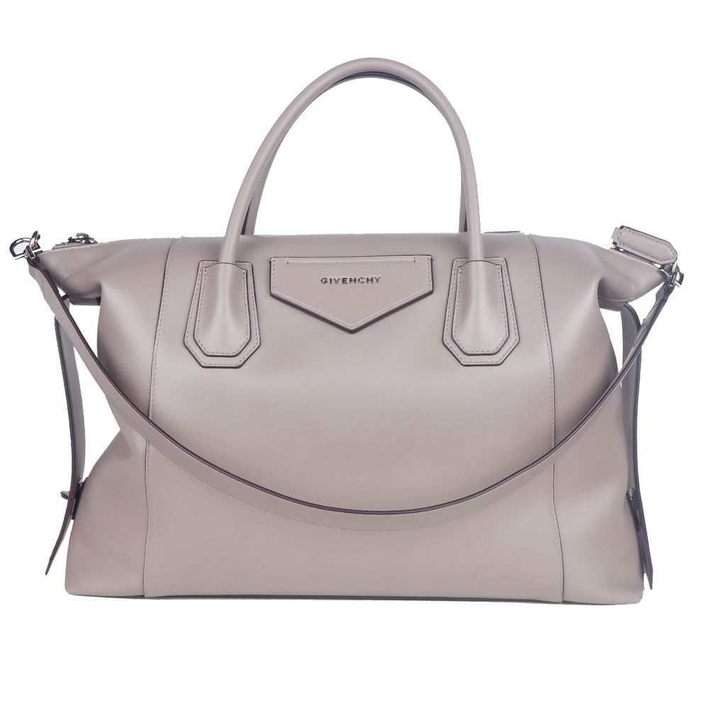 Givenchy Gray Leather Crossbody Bag - Luksusmuotia Givenchy - Tutustu YVES JAVANNI® 