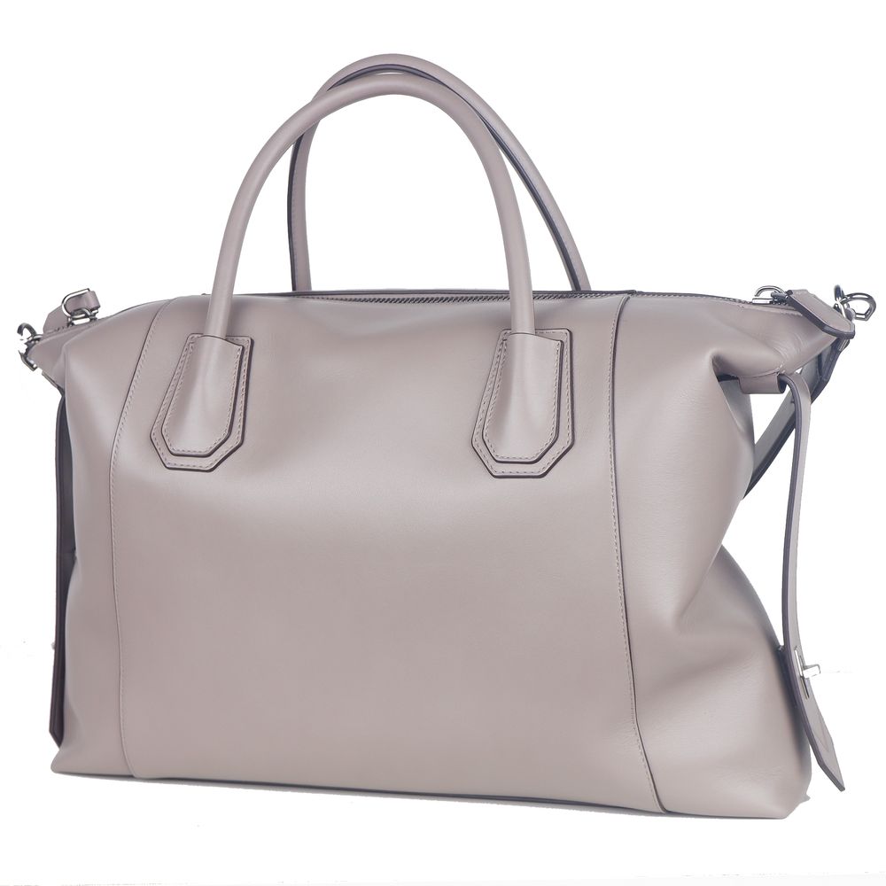 Givenchy Gray Leather Crossbody Bag - Luksusmuotia Givenchy - Tutustu YVES JAVANNI® 