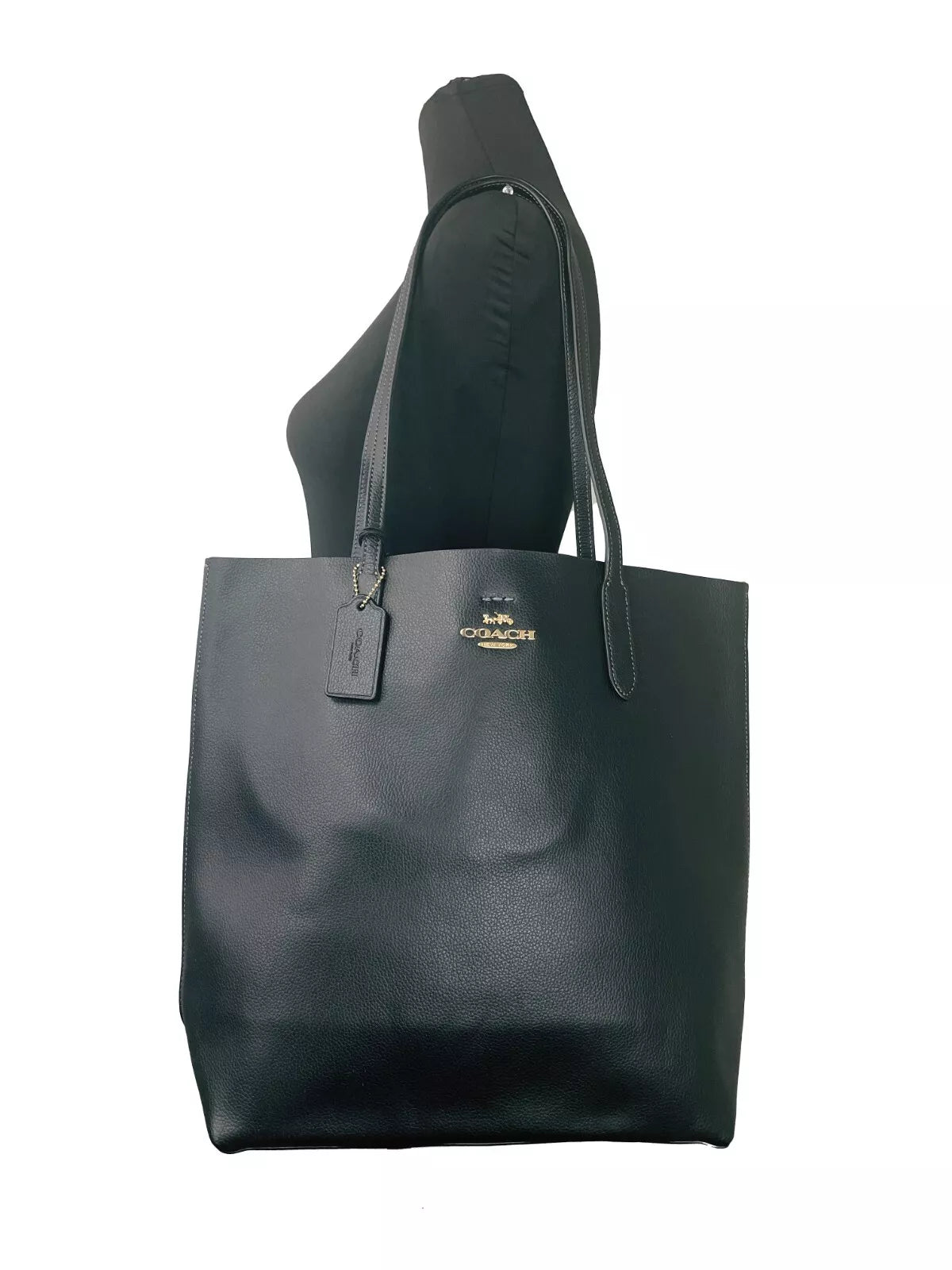 COACH Thea Tote Shoulder Purse Leather Bag Black - Luxury from COACH - Shop at YVES JAVANNI