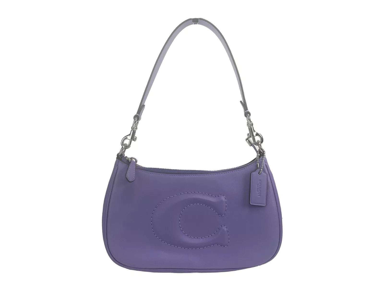 COACH Teri Smooth Leather Crossbody Bag Purse Purple - Luxury from COACH - Shop at YVES JAVANNI