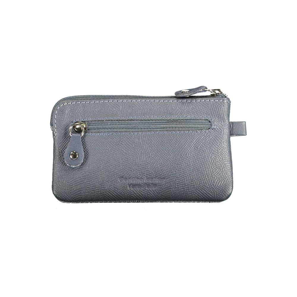 Sergio Tacchini Blue Leather Wallet - Luksusmuotia Sergio Tacchini - Tutustu YVES JAVANNI® 