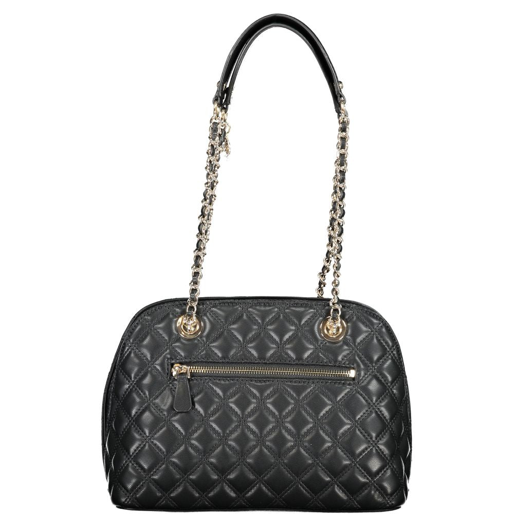 Guess Black Polyethylene Handbag - Luksusmuotia Guess Jeans - Tutustu YVES JAVANNI® 