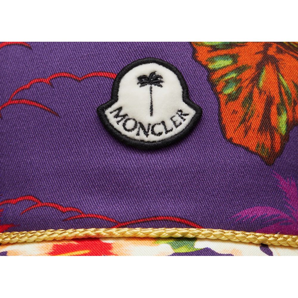 Moncler x Palm Angels Purple Cotton Hats & Cap - Luksusmuotia Moncler x Palm Angels - Tutustu YVES JAVANNI® 