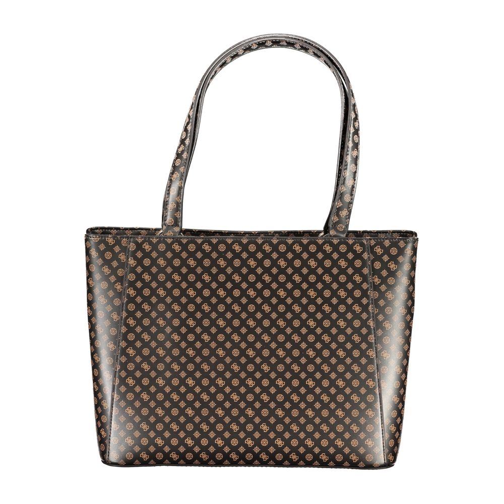 Guess Brown Polyethylene Handbag - Luksusmuotia Guess Jeans - Tutustu YVES JAVANNI® 