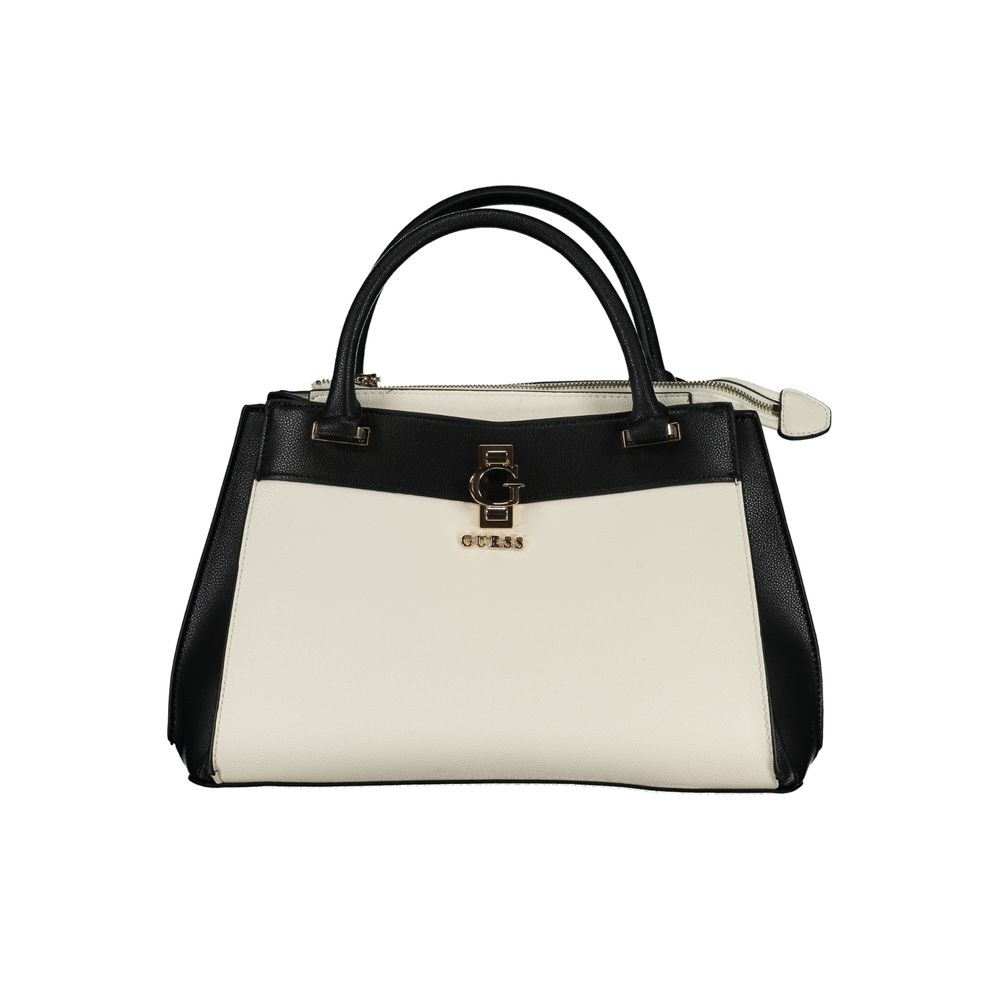 Guess White Polyethylene Handbag - Luksusmuotia Guess Jeans - Tutustu YVES JAVANNI® 