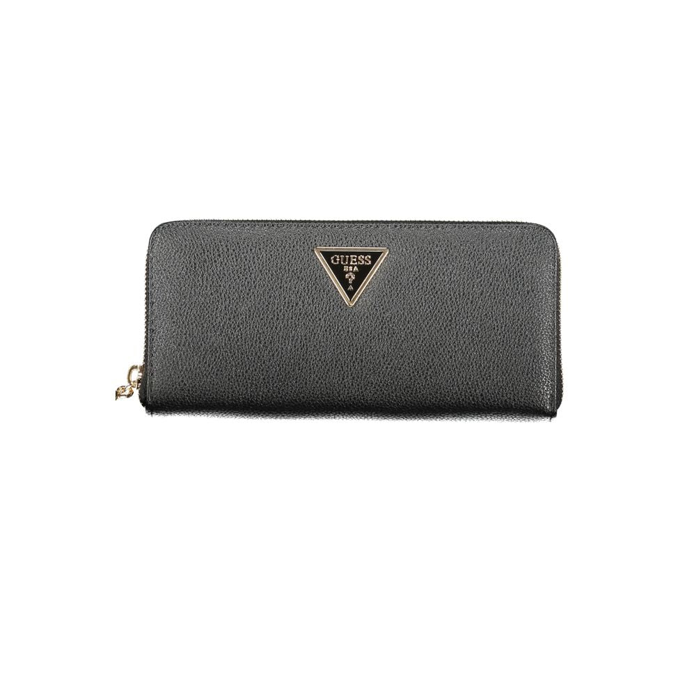 Guess Jeans Black Polyethylene Wallet - Luxury from Guess Jeans - Shop at YVES JAVANNI