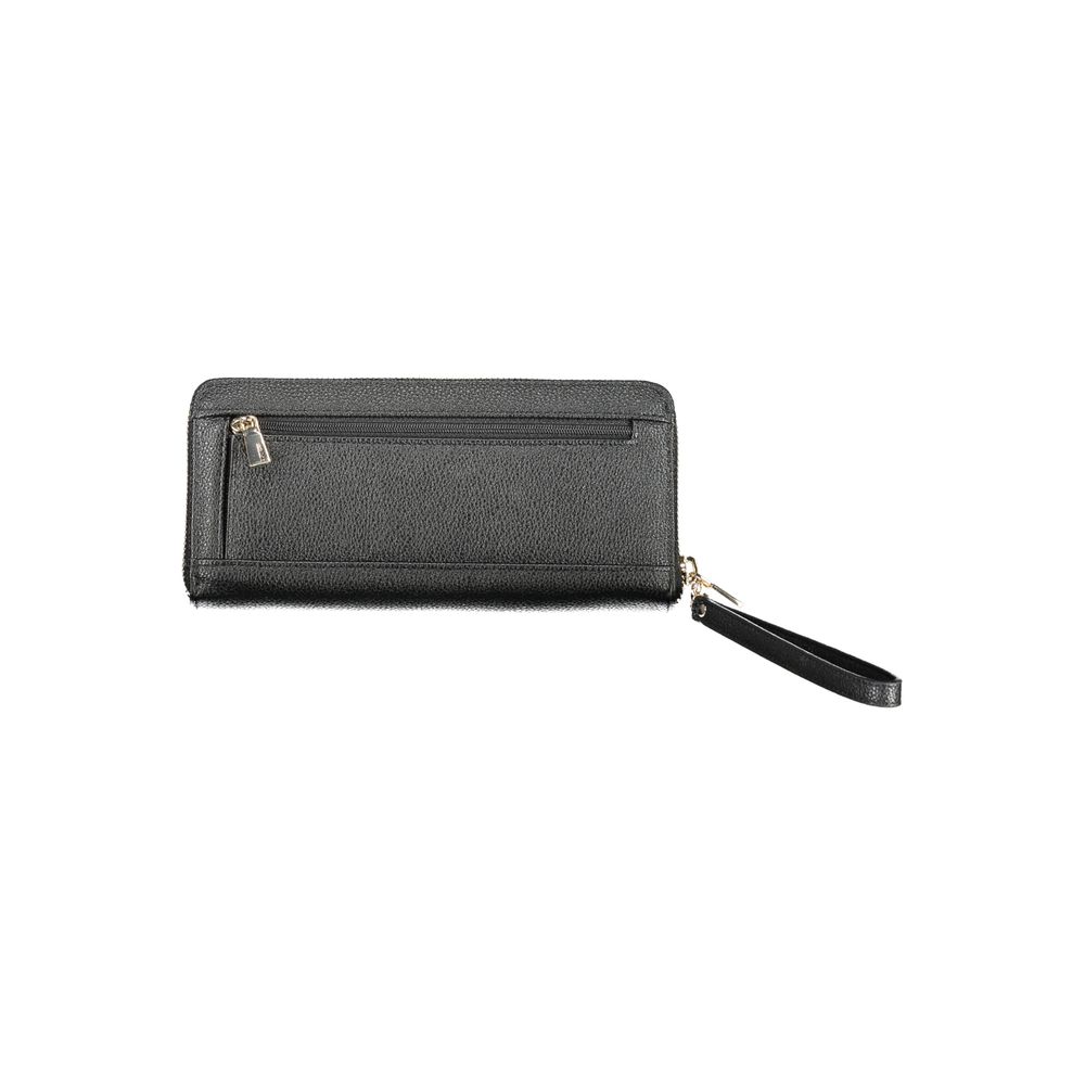 Guess Jeans Black Polyethylene Wallet - Luxury from Guess Jeans - Shop at YVES JAVANNI