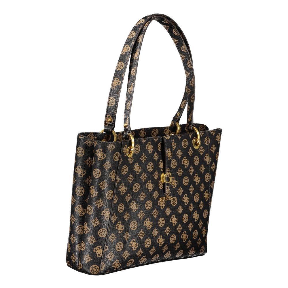 Guess Brown Polyethylene Handbag - Luksusmuotia Guess Jeans - Tutustu YVES JAVANNI® 