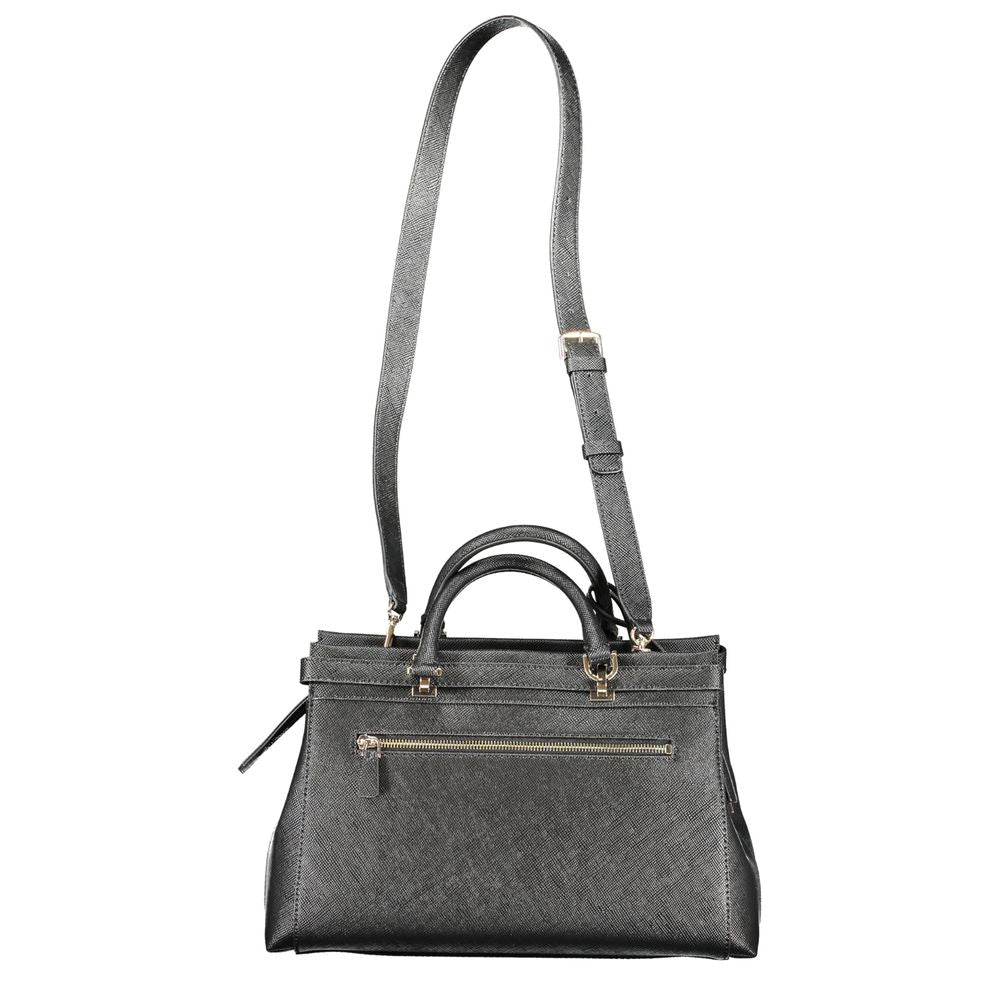 Guess Black Polyethylene Handbag - Luksusmuotia Guess Jeans - Tutustu YVES JAVANNI® 