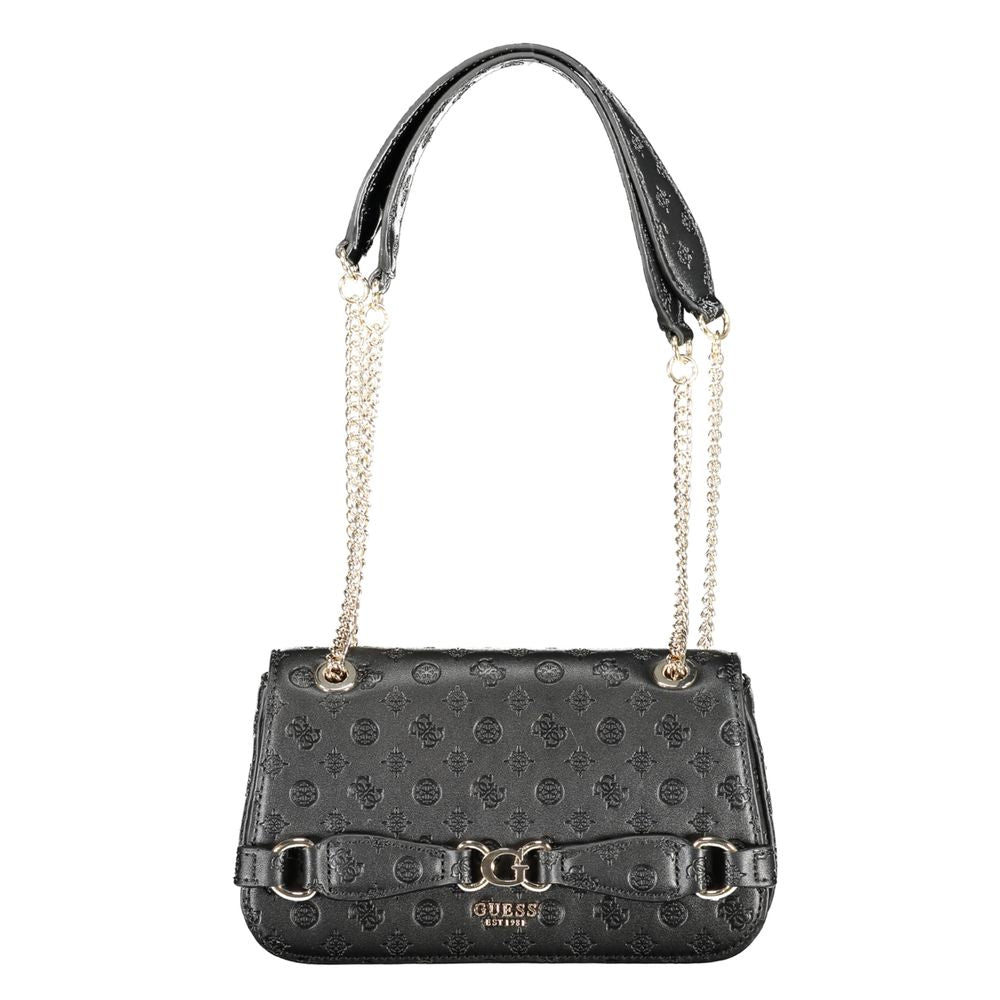 Guess Black Polyethylene Handbag - Luksusmuotia Guess Jeans - Tutustu YVES JAVANNI® 