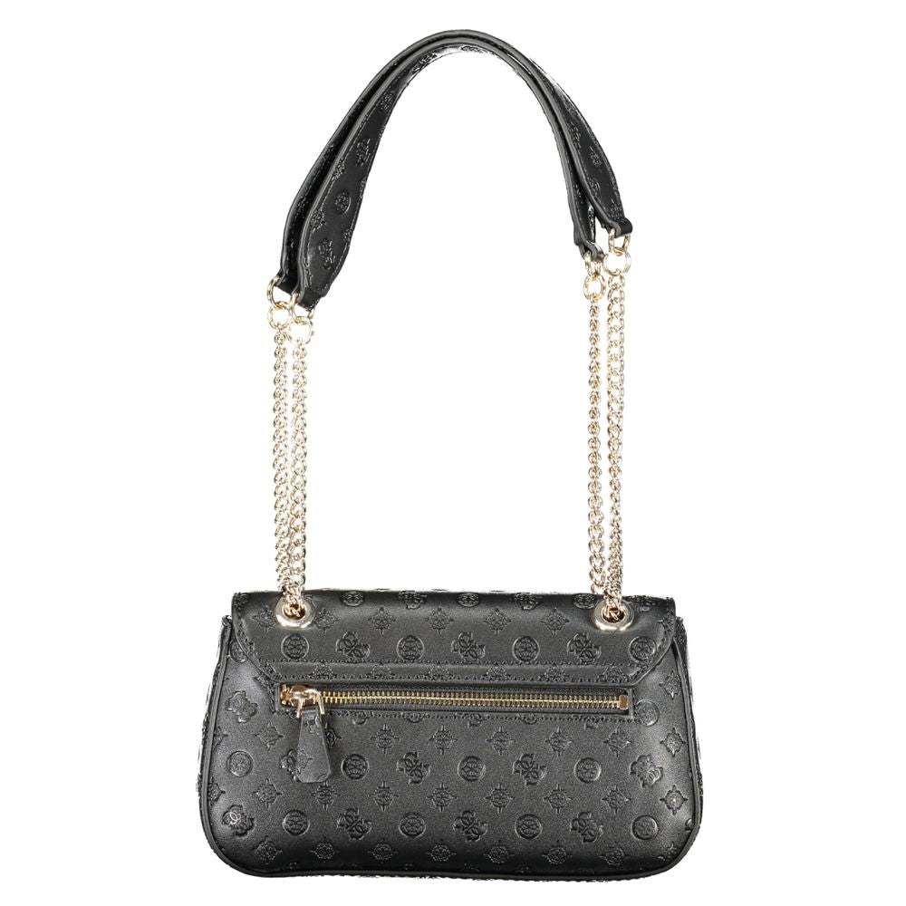 Guess Black Polyethylene Handbag - Luksusmuotia Guess Jeans - Tutustu YVES JAVANNI® 