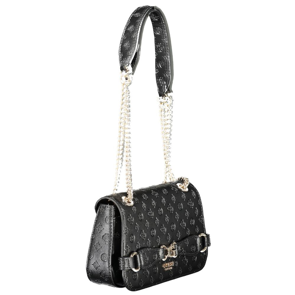 Guess Black Polyethylene Handbag - Luksusmuotia Guess Jeans - Tutustu YVES JAVANNI® 