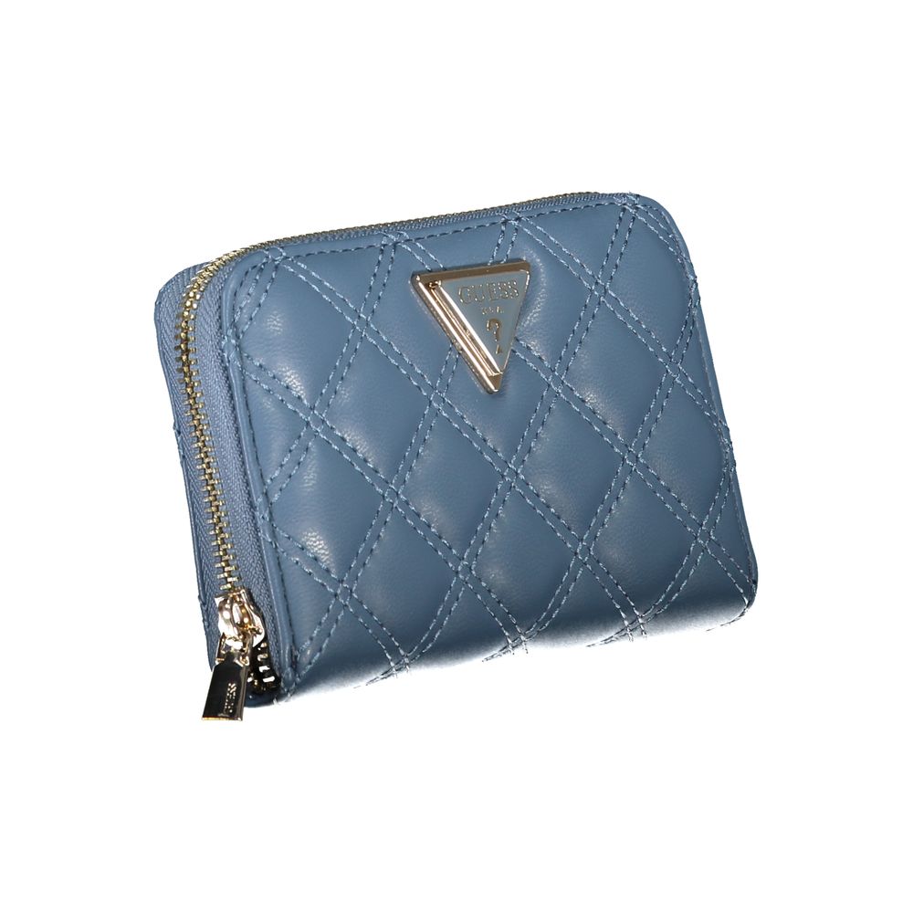 Guess Blue Polyethylene Wallet - Luksusmuotia Guess Jeans - Tutustu YVES JAVANNI® 