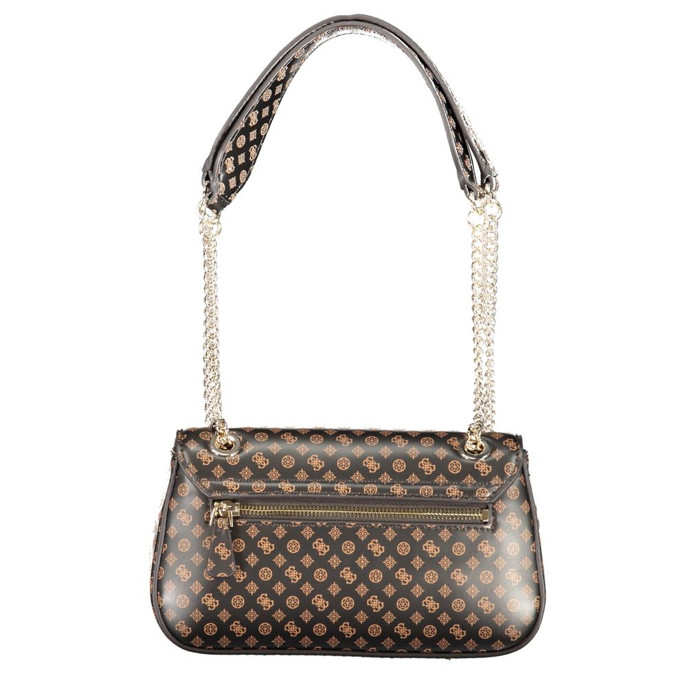 Guess Brown Polyethylene Handbag - Luksusmuotia Guess Jeans - Tutustu YVES JAVANNI® 