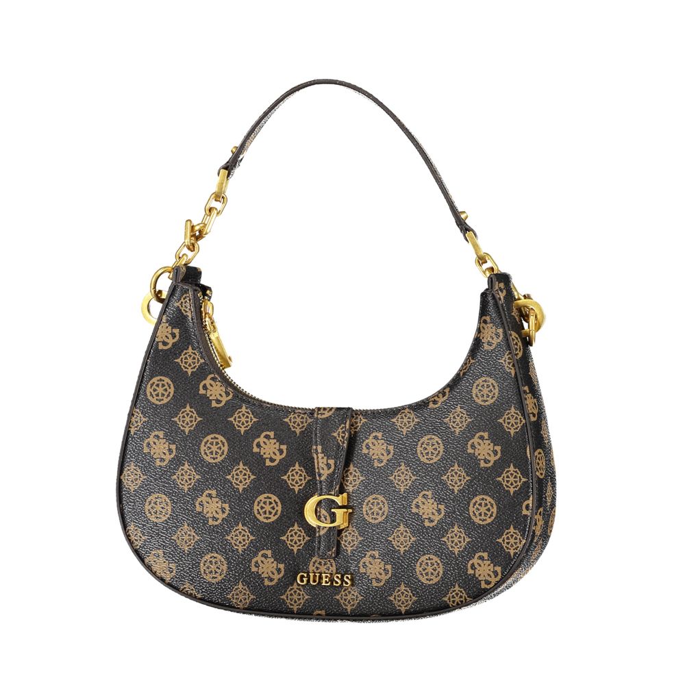 Guess Brown Polyethylene Handbag - Luksusmuotia Guess Jeans - Tutustu YVES JAVANNI® 