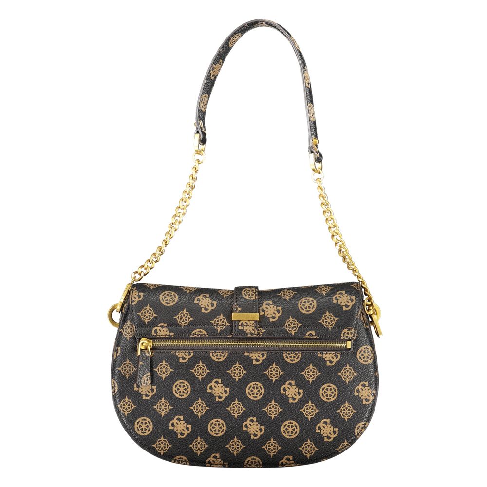 Guess Brown Polyethylene Handbag - Luksusmuotia Guess Jeans - Tutustu YVES JAVANNI® 