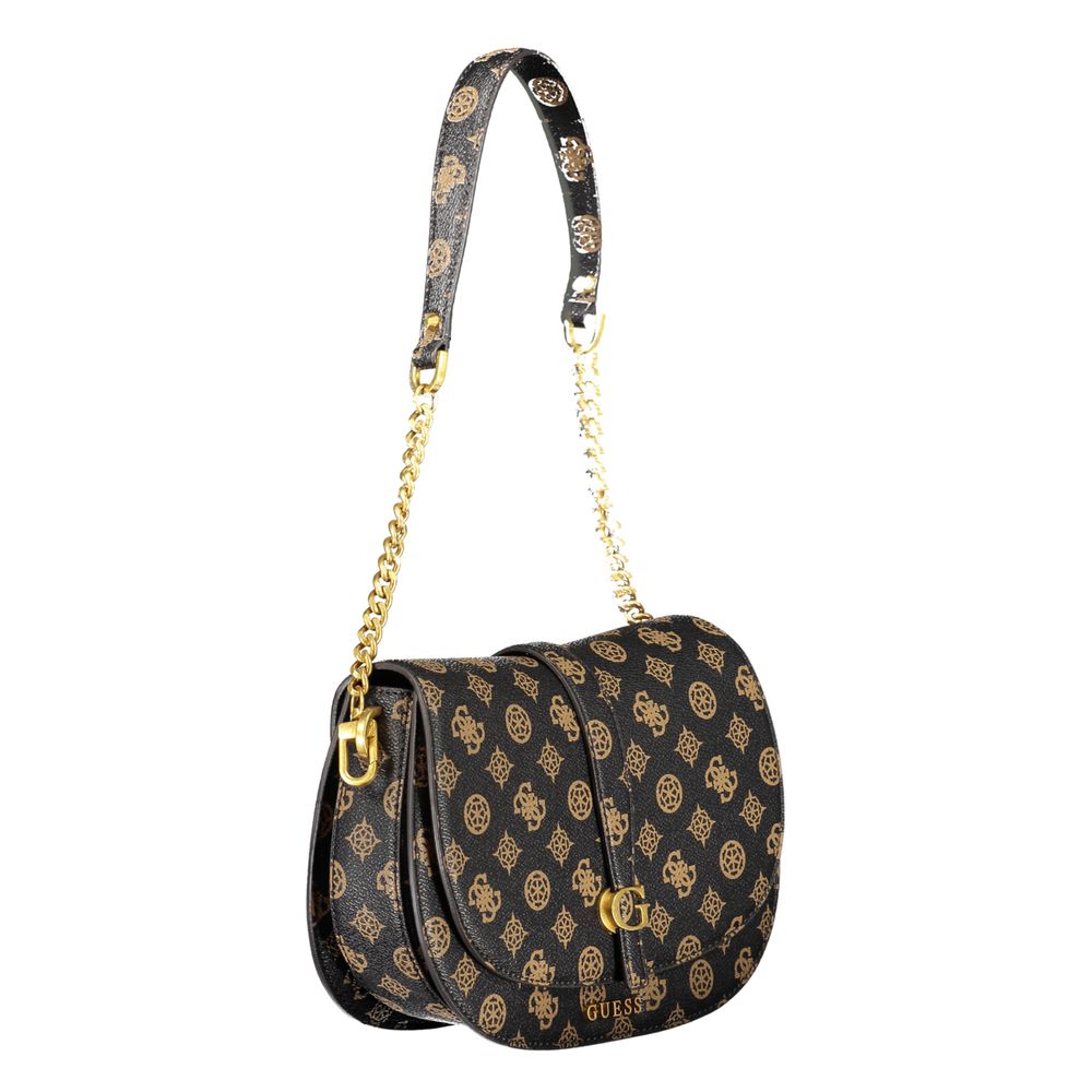 Guess Brown Polyethylene Handbag - Luksusmuotia Guess Jeans - Tutustu YVES JAVANNI® 