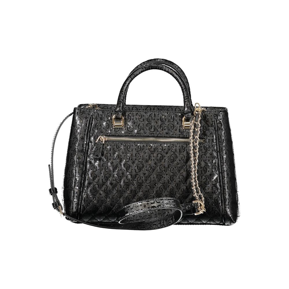 Guess Black Polyethylene Handbag - Luksusmuotia Guess Jeans - Tutustu YVES JAVANNI® 