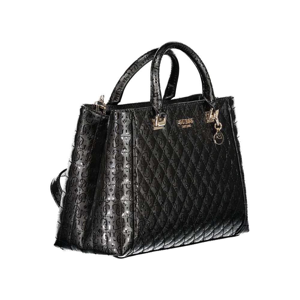 Guess Black Polyethylene Handbag - Luksusmuotia Guess Jeans - Tutustu YVES JAVANNI® 