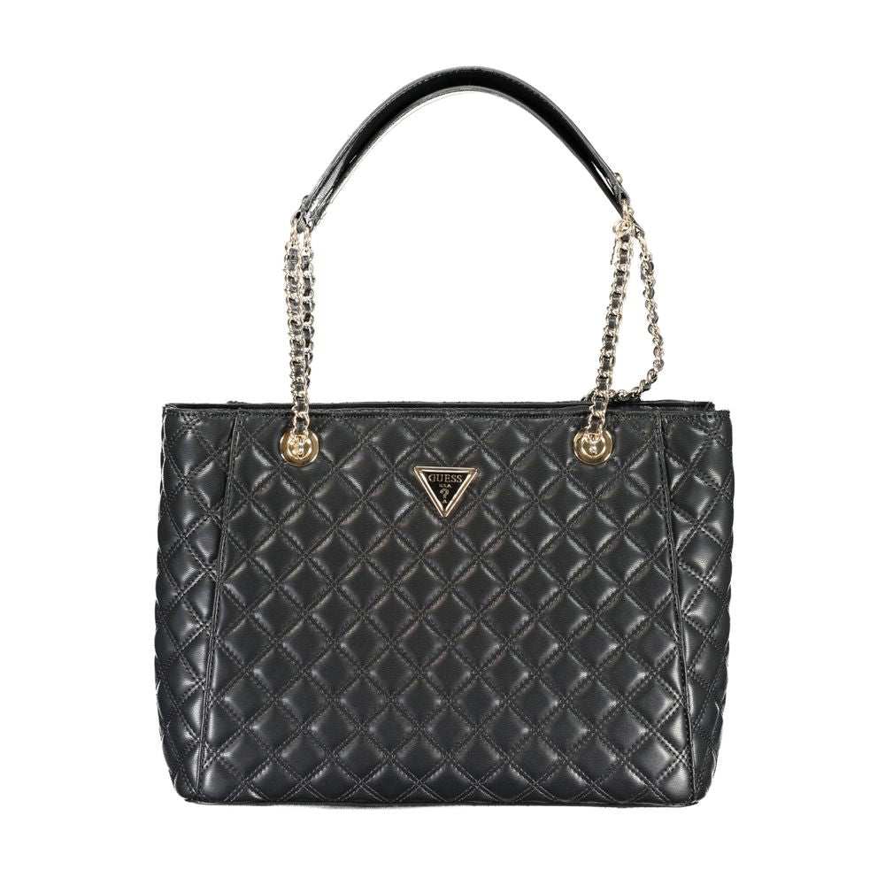 Guess Black Polyethylene Handbag - Luksusmuotia Guess Jeans - Tutustu YVES JAVANNI® 