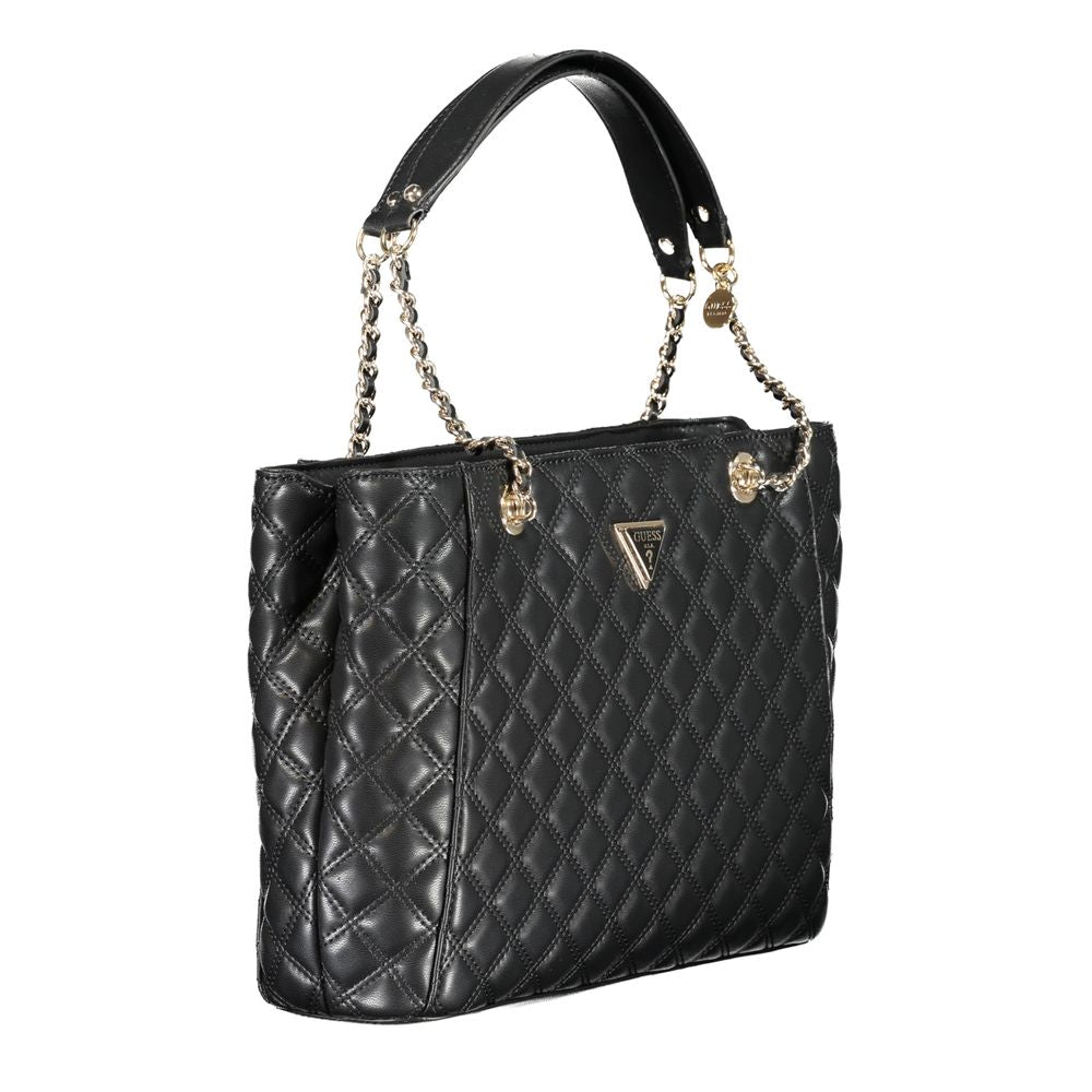 Guess Black Polyethylene Handbag - Luksusmuotia Guess Jeans - Tutustu YVES JAVANNI® 