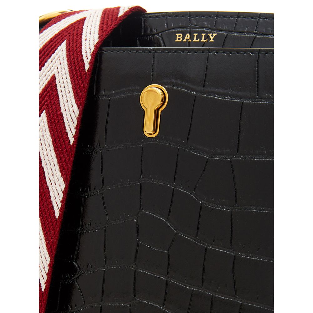 Bally Elegant Black Leather Handbag - Luksusmuotia Bally - Tutustu YVES JAVANNI® 