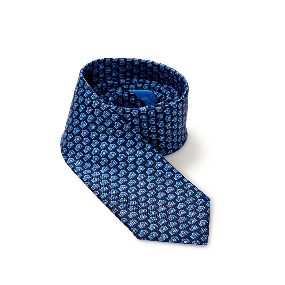 Ermenegildo Zegna Multicolor Silk Tie Elegance - Luksusmuotia Ermenegildo Zegna - Tutustu YVES JAVANNI® 