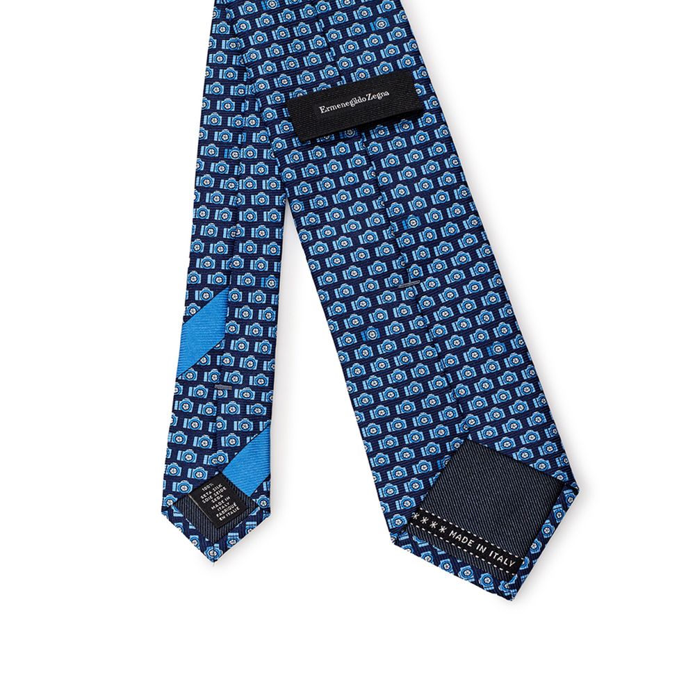 Ermenegildo Zegna Multicolor Silk Tie Elegance - Luksusmuotia Ermenegildo Zegna - Tutustu YVES JAVANNI® 