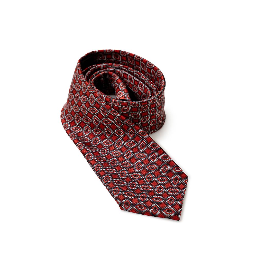 Ermenegildo Zegna Elegant Multicolor Silk Tie - Luksusmuotia Ermenegildo Zegna - Tutustu YVES JAVANNI® 