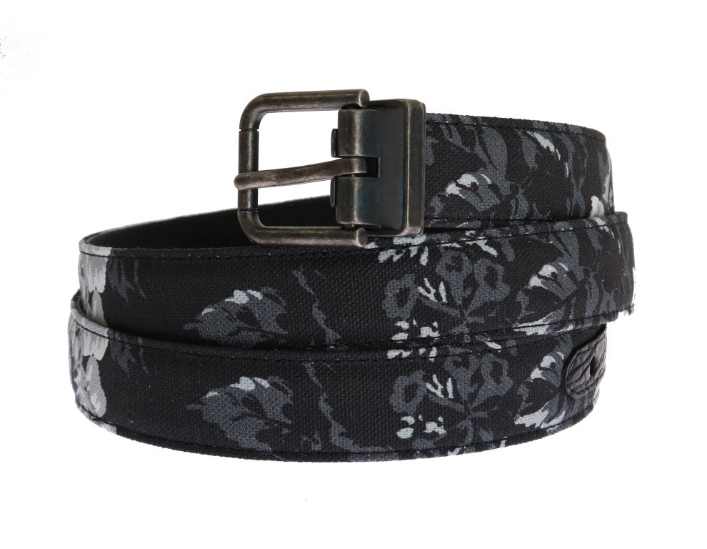 Dolce & Gabbana Elegant Floral Patterned Men's Luxury Belt - Luksuslaukut ja asusteet Dolce & Gabbana - Tutustu YVES JAVANNI® 