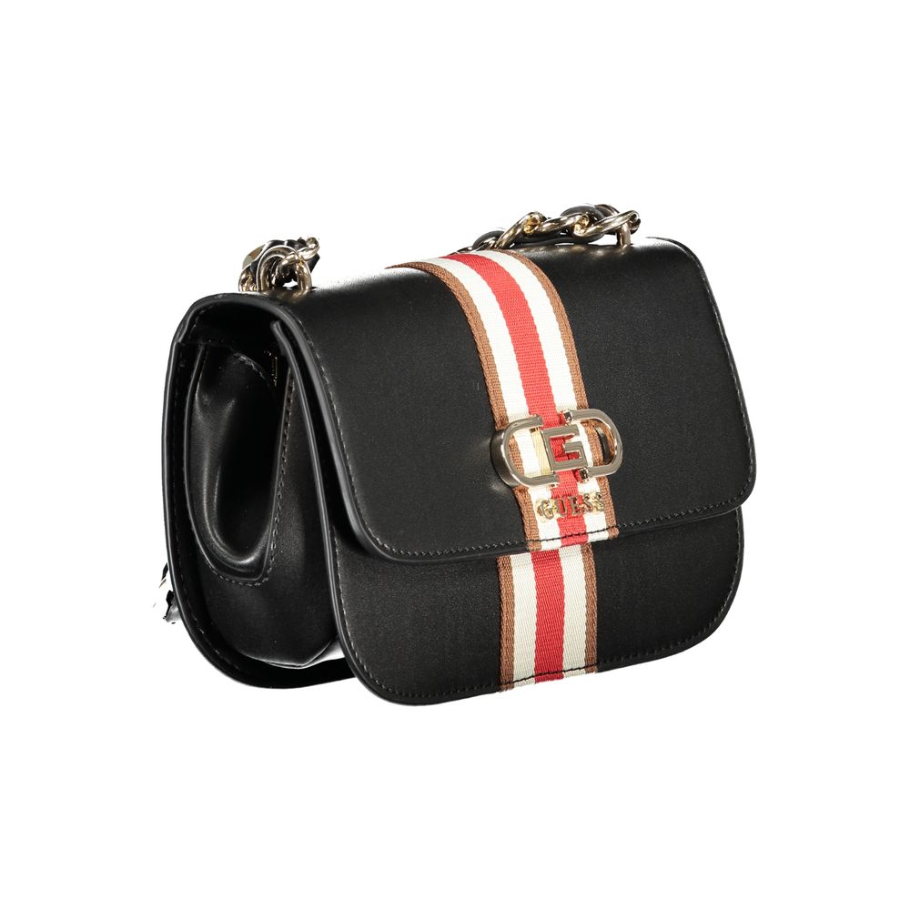 Guess Jeans Black Polyethylene Handbag - Luksuslaukut ja asusteet Guess Jeans - Tutustu YVES JAVANNI® 