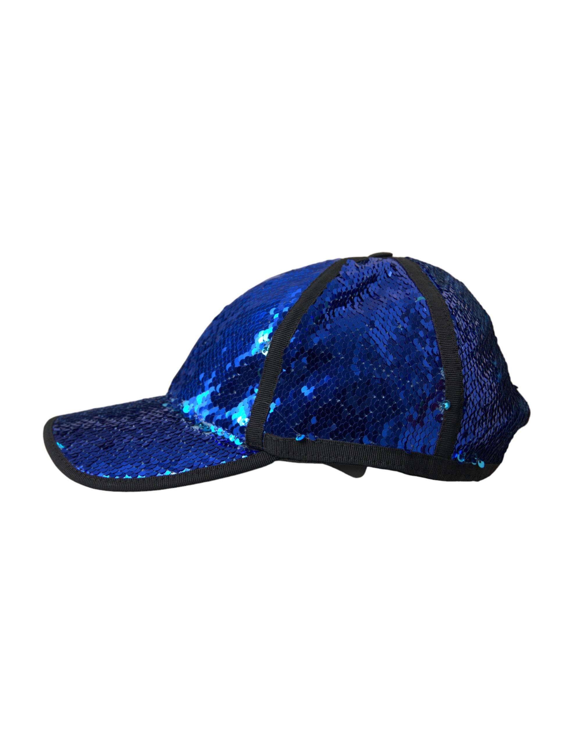 Dolce & Gabbana Royal Blue Sequin Baseball Hat Men - Luksuslaukut ja asusteet Dolce & Gabbana - Tutustu YVES JAVANNI® 