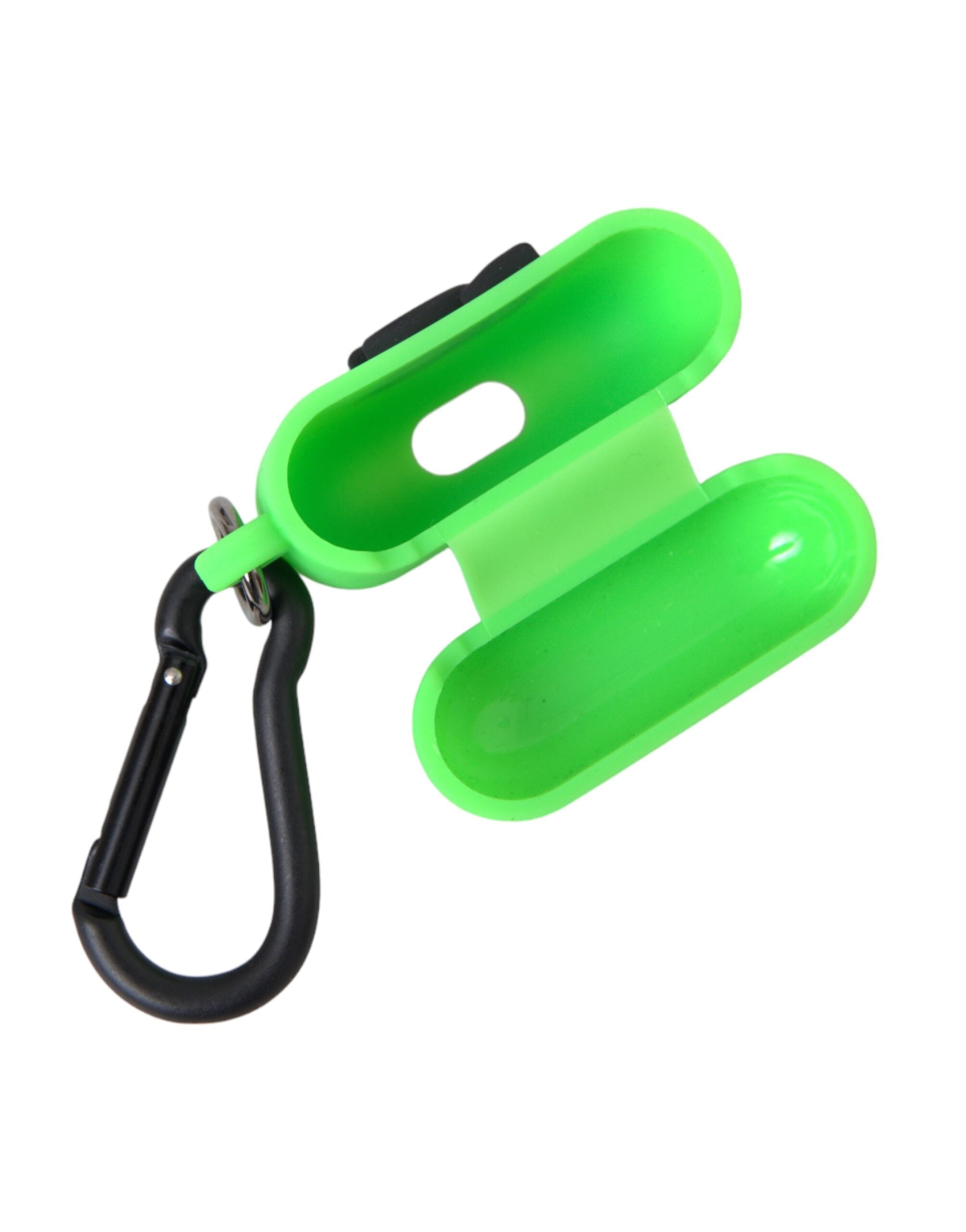 Dolce & Gabbana Neon Green Silicone Logo Embossed Airpods Case - Luksusmuotia Dolce & Gabbana - Tutustu YVES JAVANNI® 