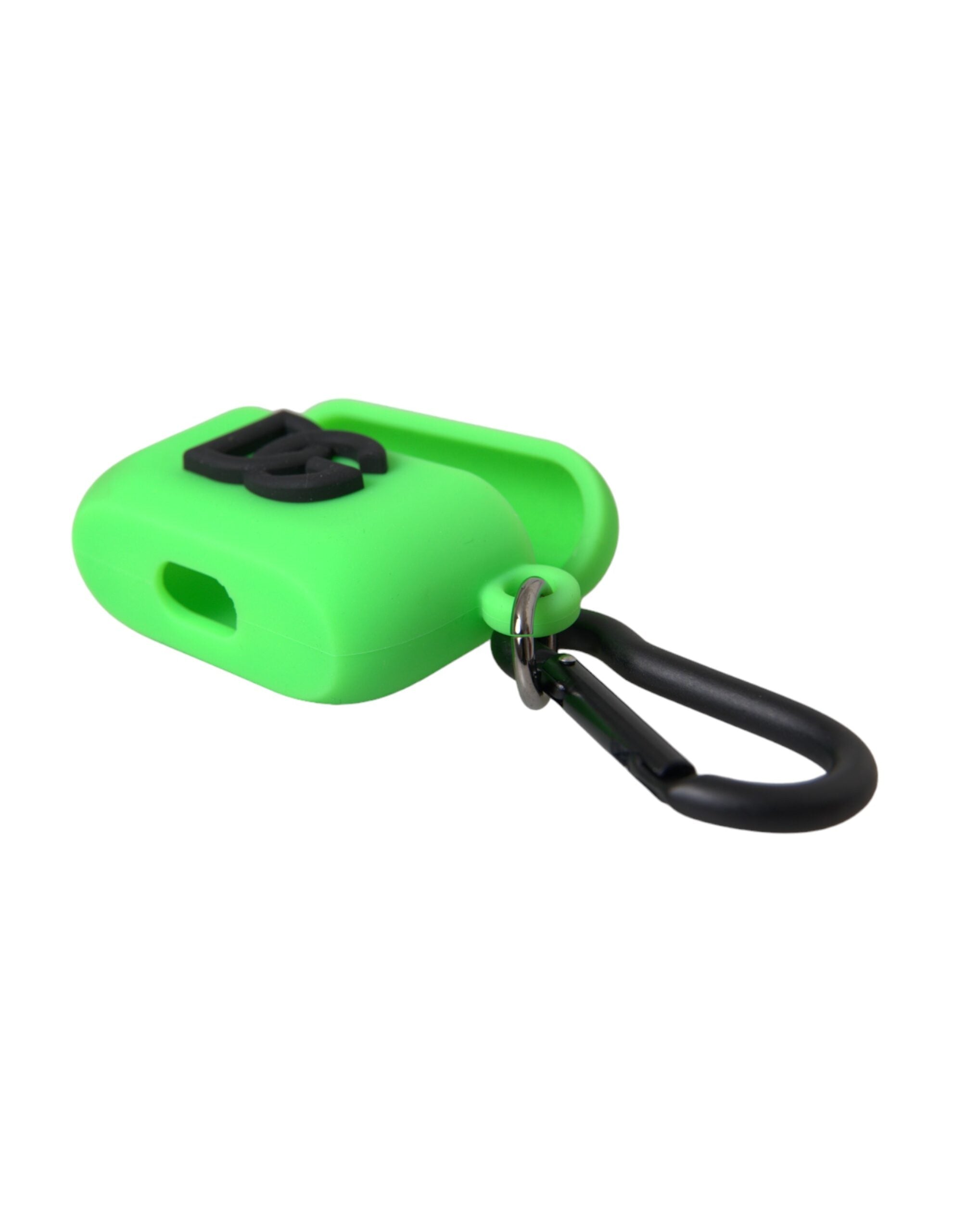 Dolce & Gabbana Neon Green Silicone Logo Embossed Airpods Case - Luksusmuotia Dolce & Gabbana - Tutustu YVES JAVANNI® 