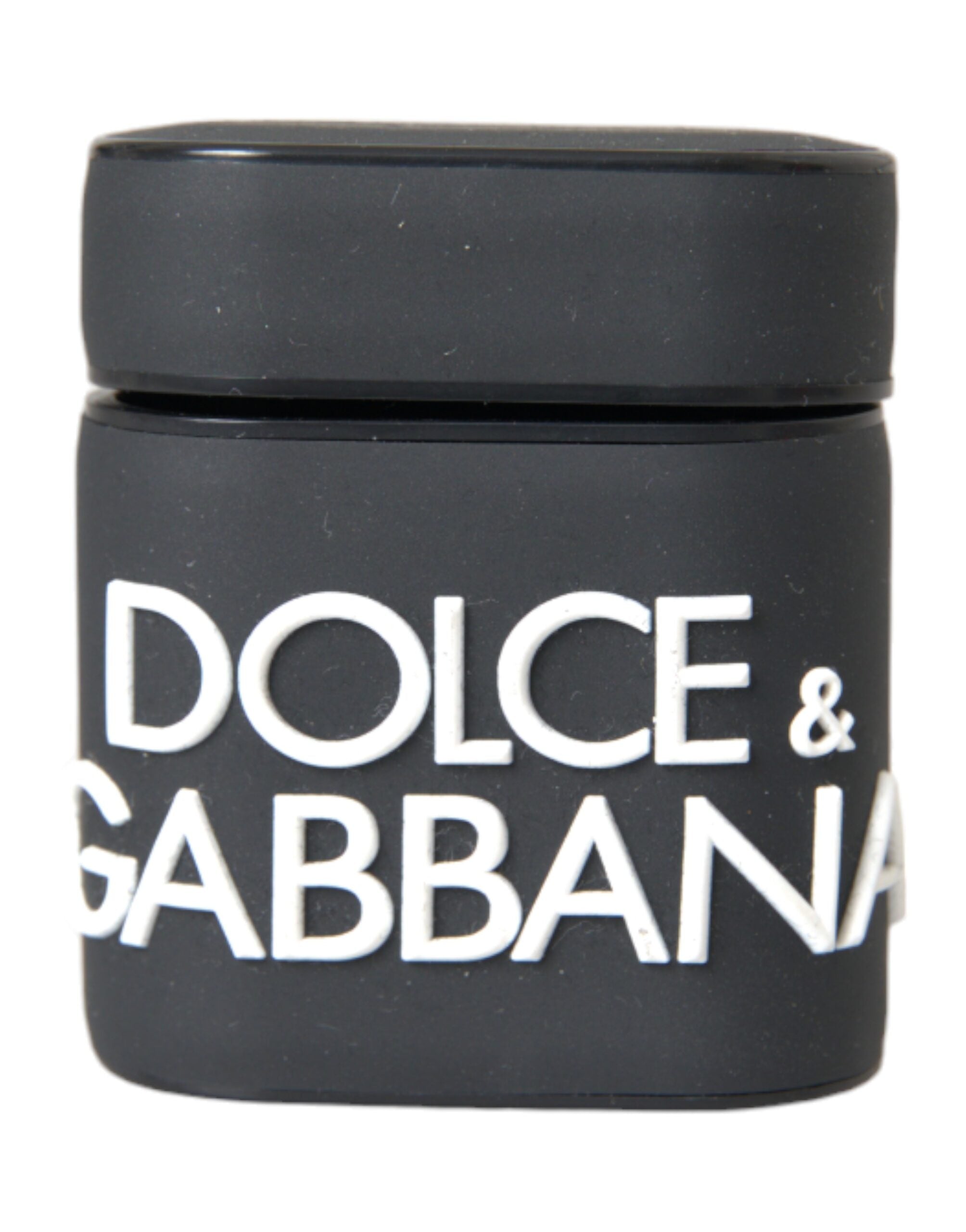 Dolce & Gabbana Black White Silicone Embossed Logo Airpods Case - Luksusmuotia Dolce & Gabbana - Tutustu YVES JAVANNI® 