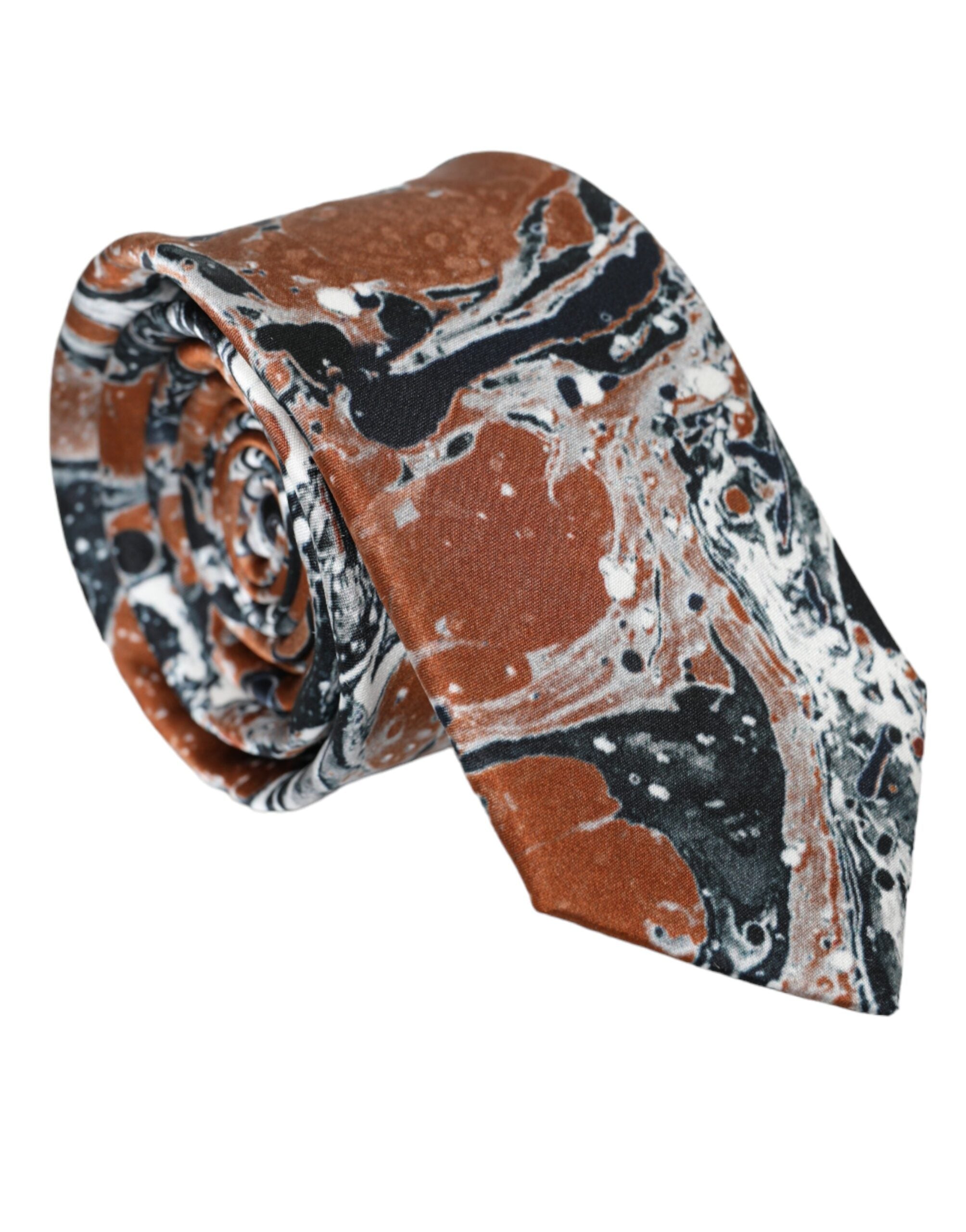 Dolce & Gabbana Multicolor Tie Dye Adjustable Tie Men - Luksusmuotia Dolce & Gabbana - Tutustu YVES JAVANNI® 