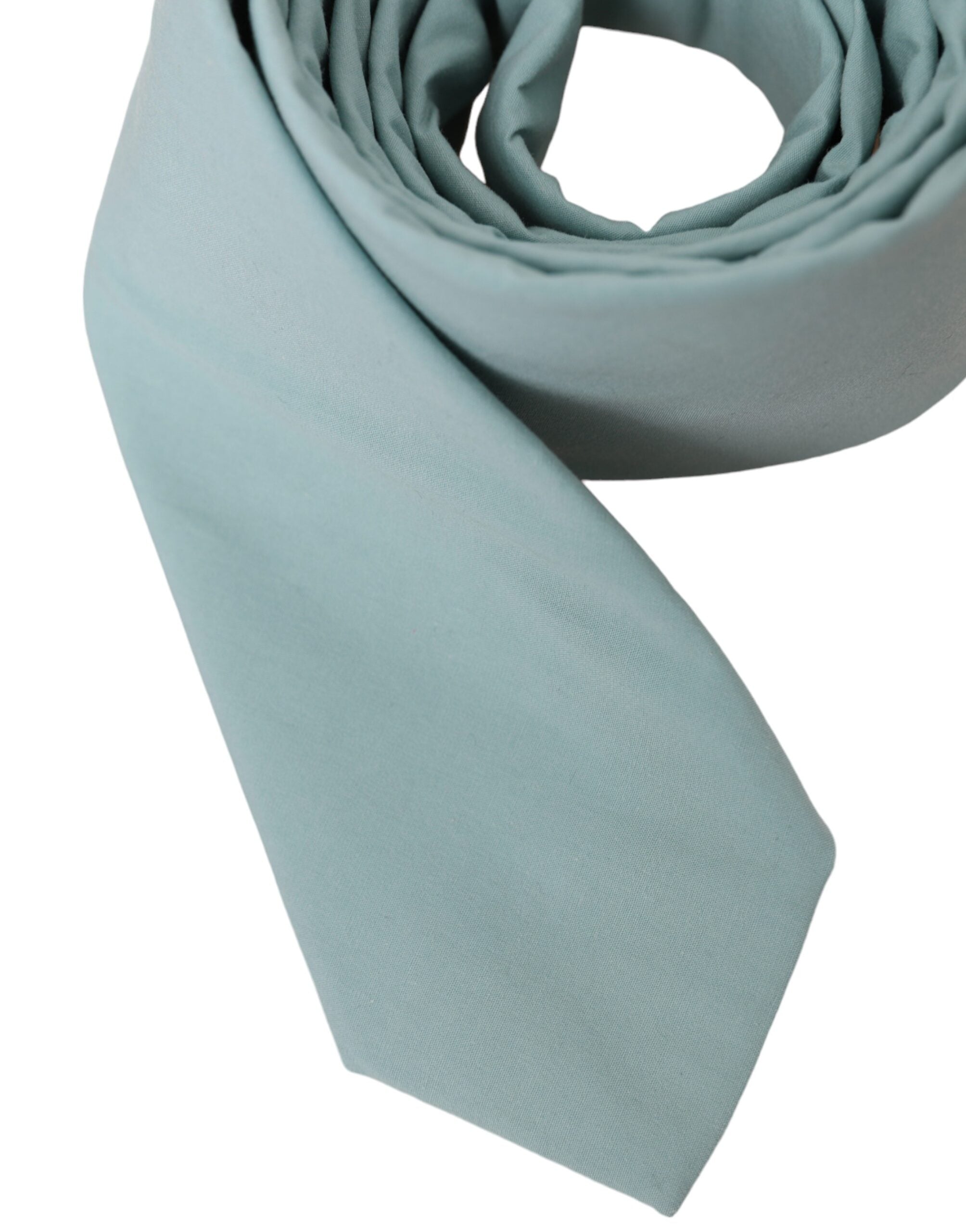 Dolce & Gabbana Mint Green Cotton Adjustable Tie Men - Luksuslaukut ja asusteet Dolce & Gabbana - Tutustu YVES JAVANNI® 