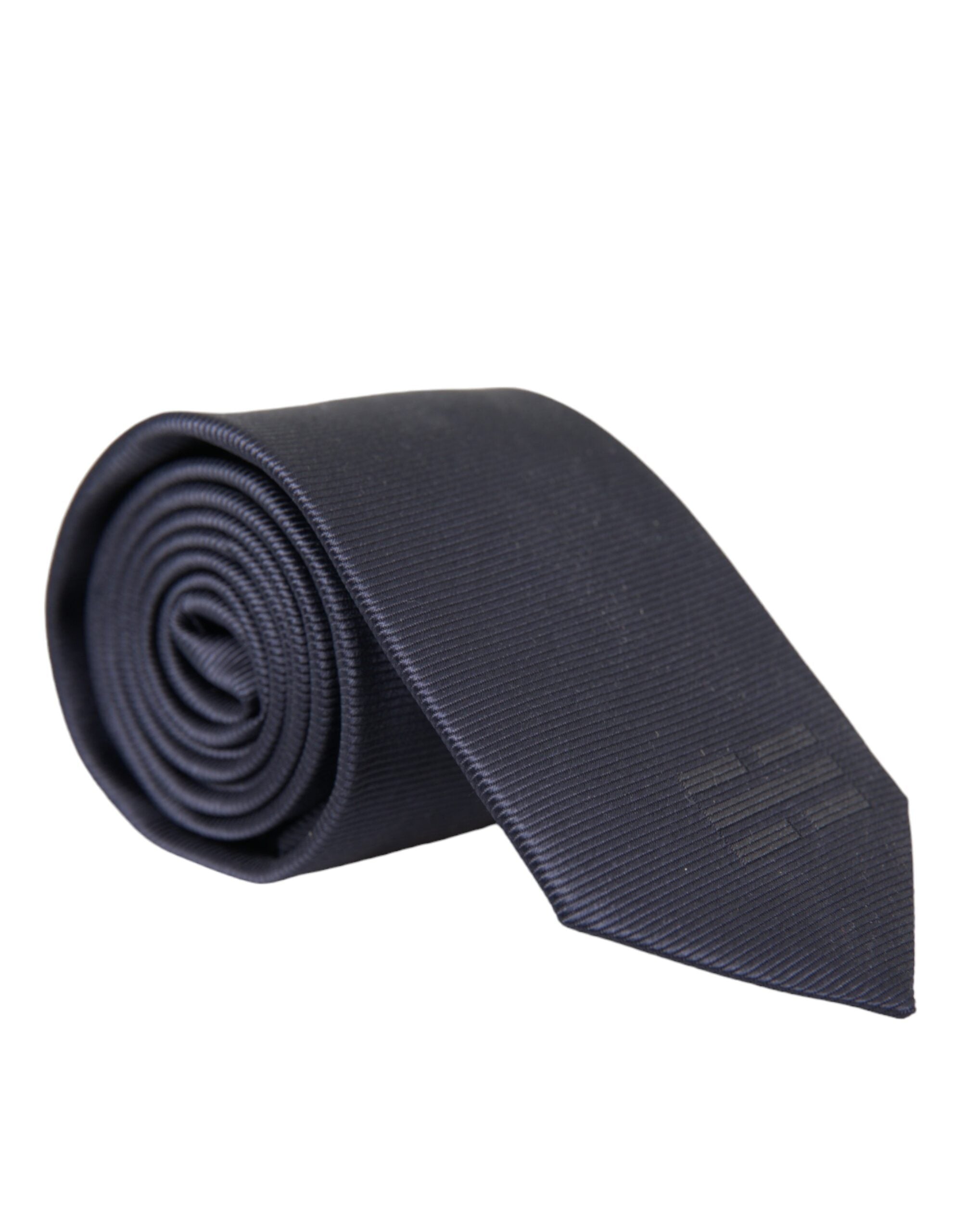 Dolce & Gabbana Blue Solid Silk Adjustable Tie Men - Luksusmuotia Dolce & Gabbana - Tutustu YVES JAVANNI® 