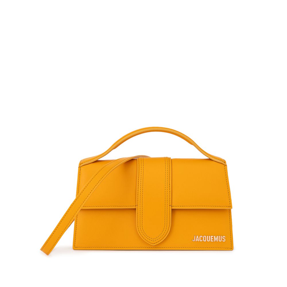 Jacquemus Orange Leather Handbag - Luksusmuotia Jacquemus - Tutustu YVES JAVANNI® 