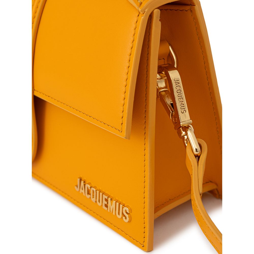 Jacquemus Orange Leather Handbag - Luksusmuotia Jacquemus - Tutustu YVES JAVANNI® 