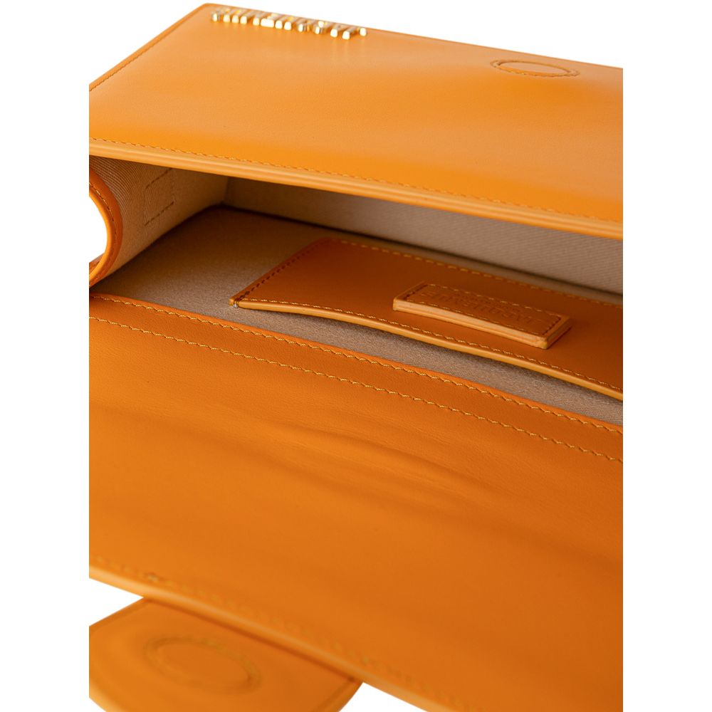 Jacquemus Orange Leather Handbag - Luksusmuotia Jacquemus - Tutustu YVES JAVANNI® 